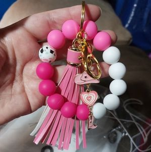 Cowgirl Barbie-Inspired Keychain Bracelet